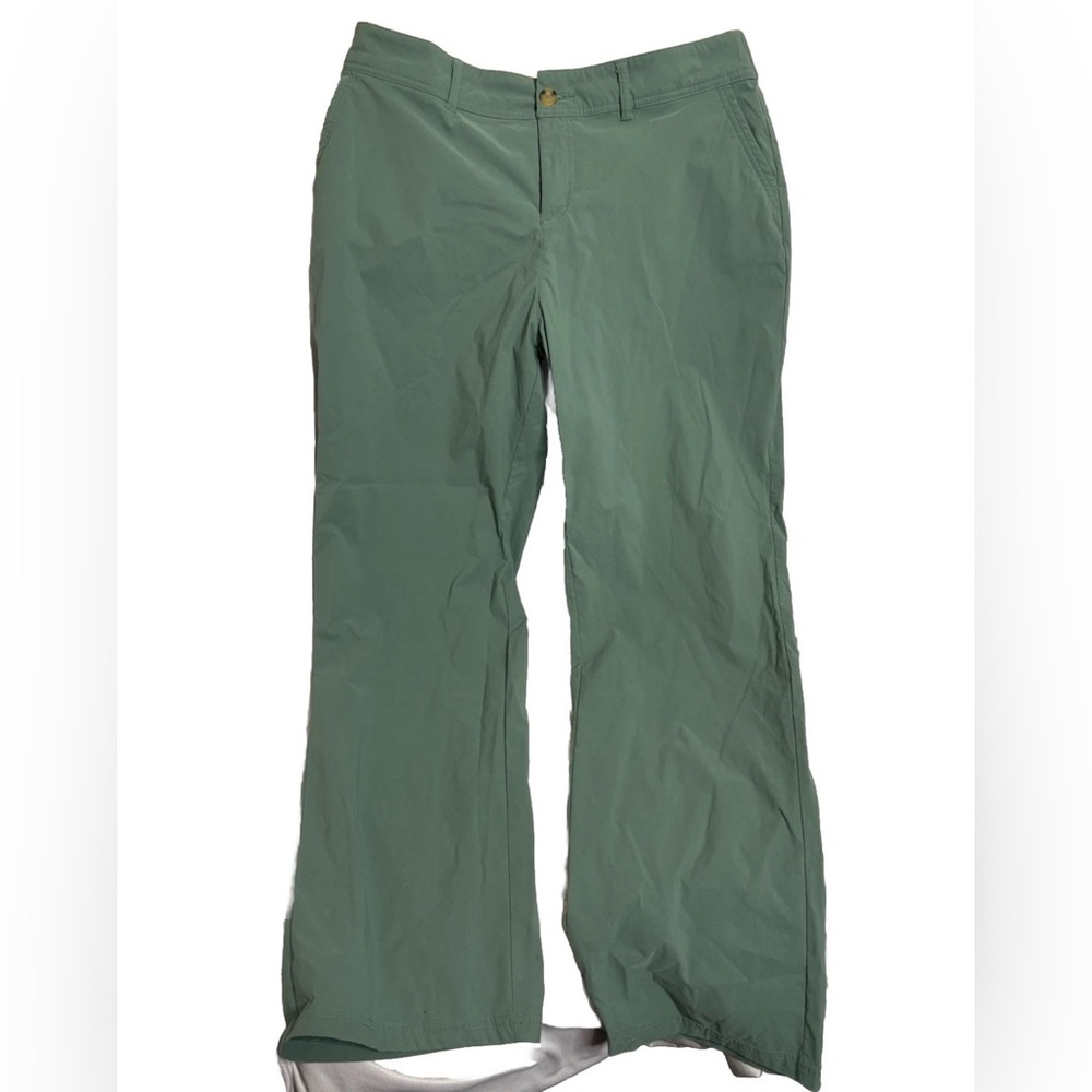 Gerry Pants Size Large Green Nylon Stretch Performance Chino Quick Dry Outdoor